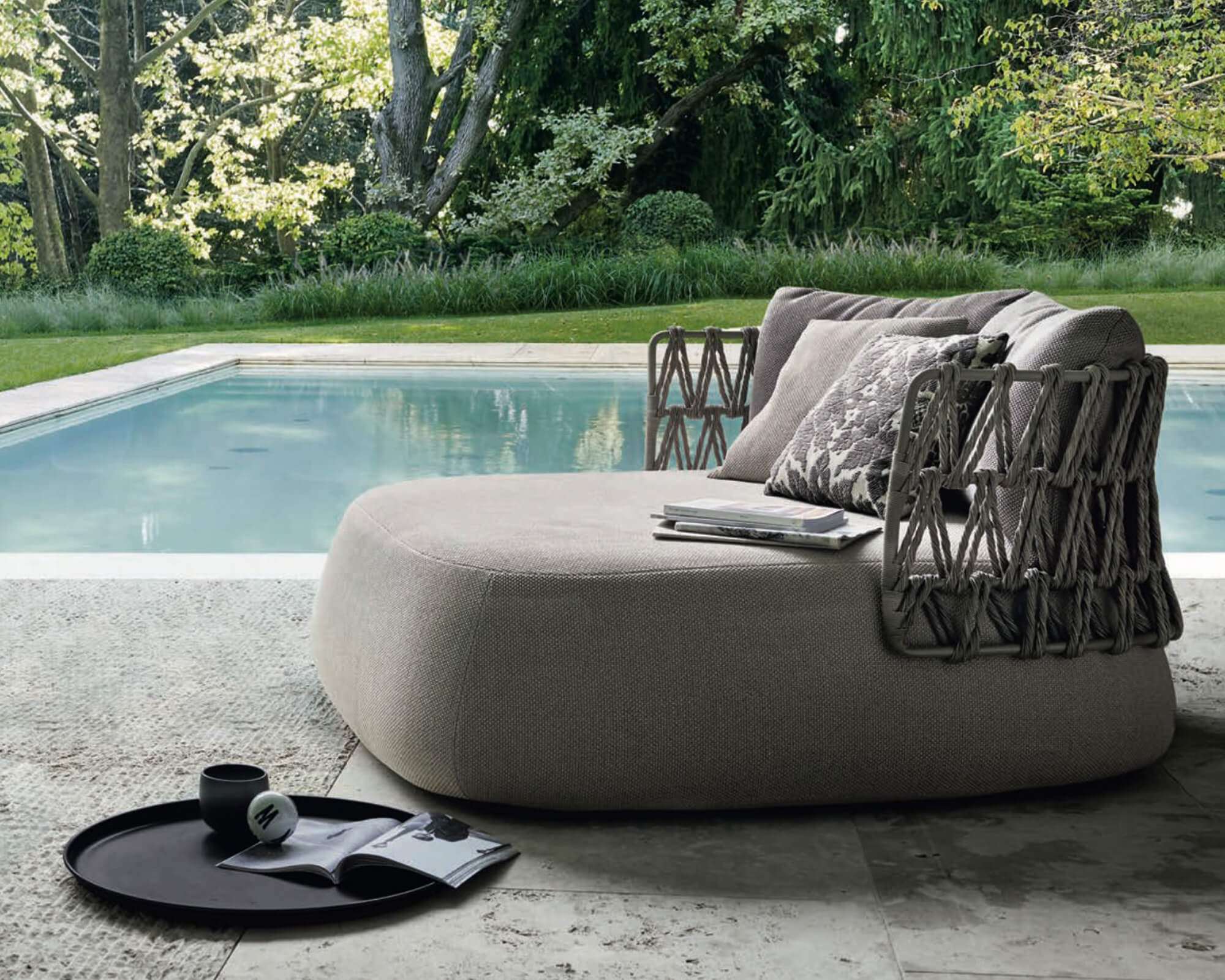b and b italia fat outdoor daybed dunas living