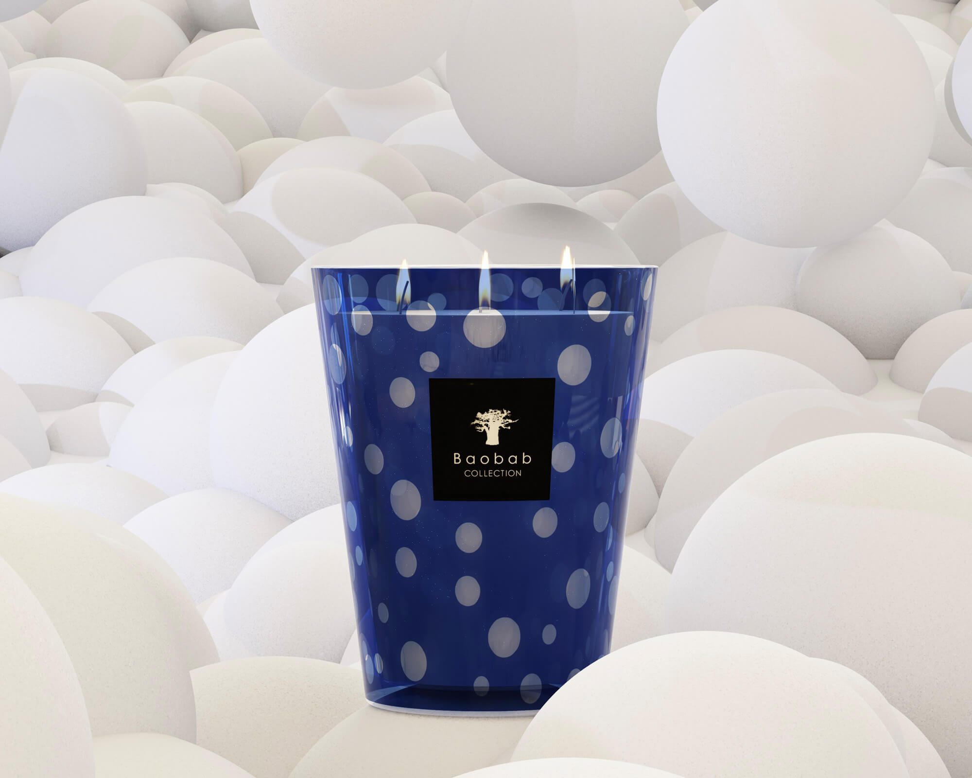 baobab collection bubbles candle dunas living