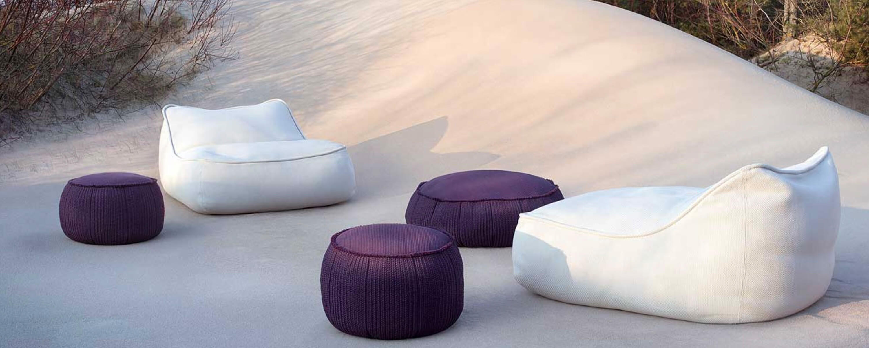 paola lenti float daybed dunas living