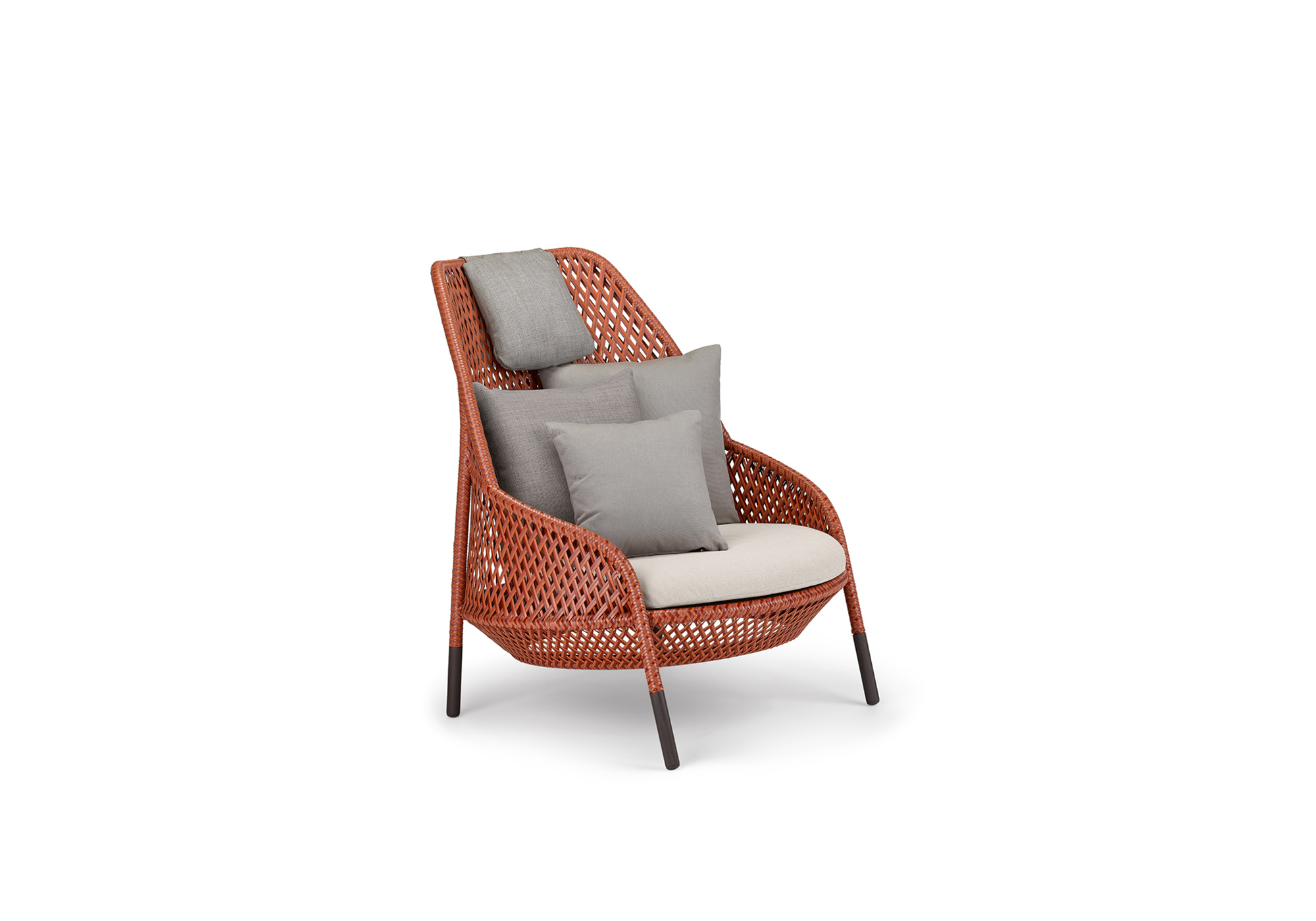 dedon andha outdoor wing chair dunas living