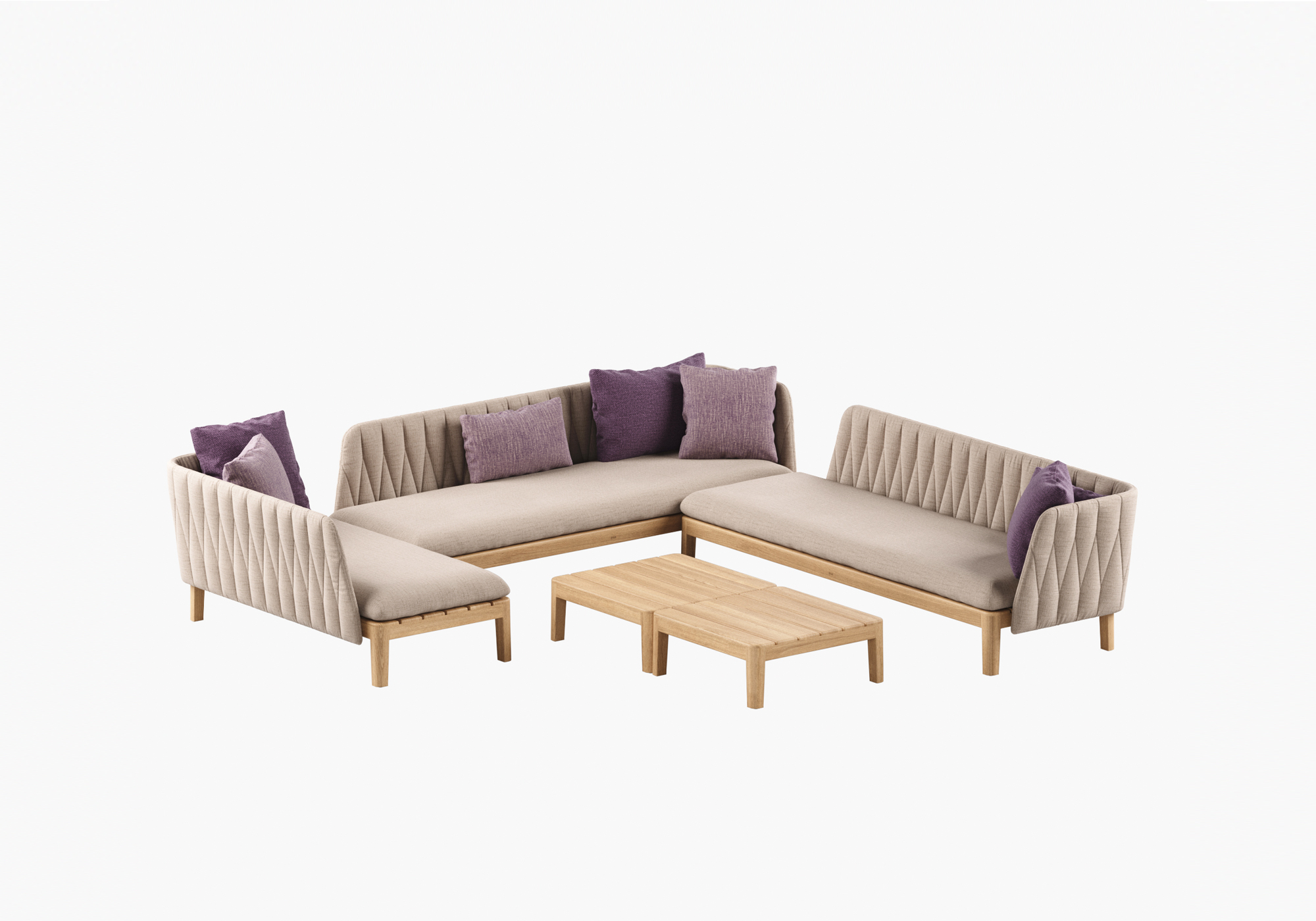 royal botania calypso modular outdoor sofa dunas living